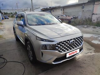 2021 Hyundai Santa Fe IV Рестайлинг, серый, 3650000 рублей, вид 2