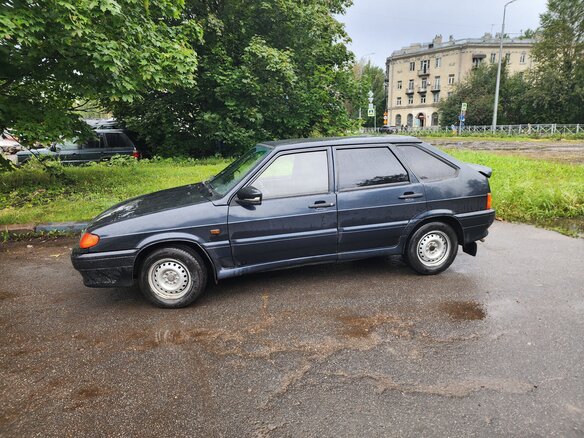 2008 Lada (ВАЗ) 2114, чёрный, 180000 рублей - вид 4
