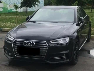 2018 Audi A4 V (B9), чёрный, 3350000 рублей, вид 1