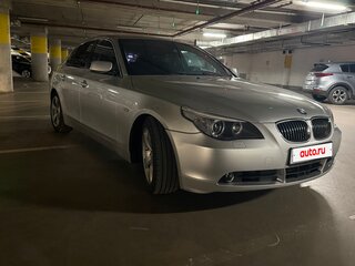 2006 BMW 5 серии 525i V (E60/E61), серебристый, 940000 рублей, вид 5