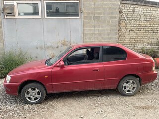 2000 Hyundai Accent II, красный, 171000 рублей, вид 3