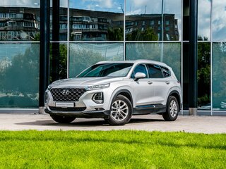 2020 Hyundai Santa Fe IV, серебристый, 2770000 рублей, вид 1