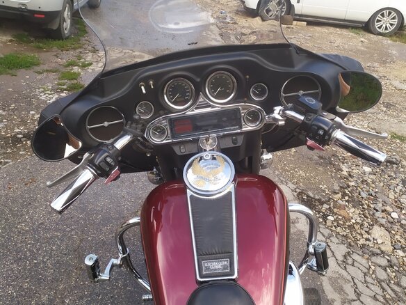 2000 Harley-Davidson Electra Glide, пурпурный, 700000 рублей - вид 5
