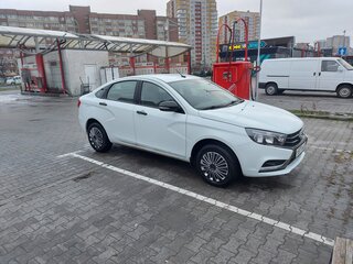 2020 Lada (ВАЗ) Vesta I, белый, 1098000 рублей, вид 3