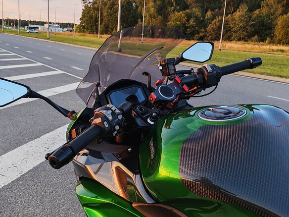 2020 Kawasaki Ninja 1000 SX, зелёный, 1200000 рублей - вид 11