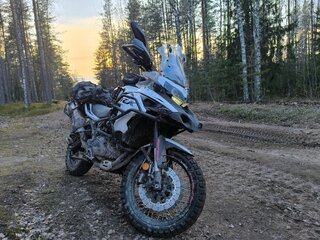 2023 Benelli TRK 502 X, белый, 500000 рублей, вид 2