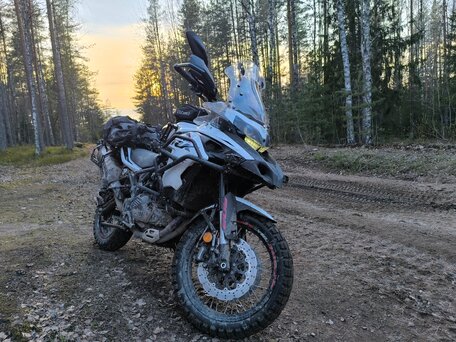 2023 Benelli TRK 502 X, белый, 500000 рублей, вид 2