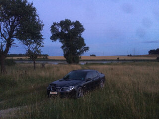 2008 Saab 9-5 I Рестайлинг 2, чёрный, 598000 рублей, вид 3