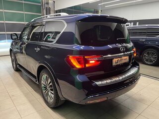 2018 Infiniti QX80 I Рестайлинг 2, синий, 5900000 рублей, вид 4