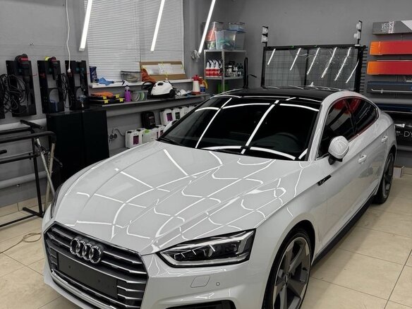 2019 Audi A5 II (F5), белый, 4000000 рублей - вид 16