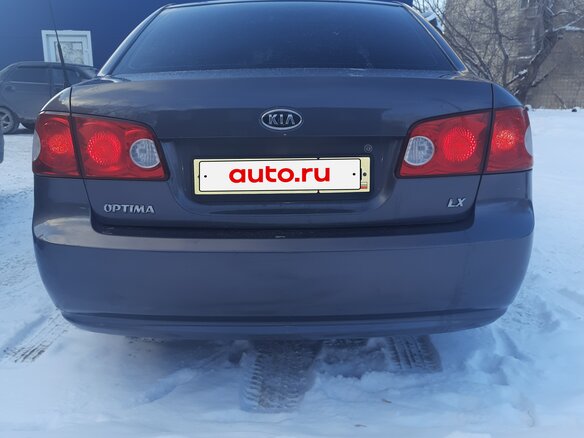 2007 Kia Optima II, серый, 620000 рублей - вид 5
