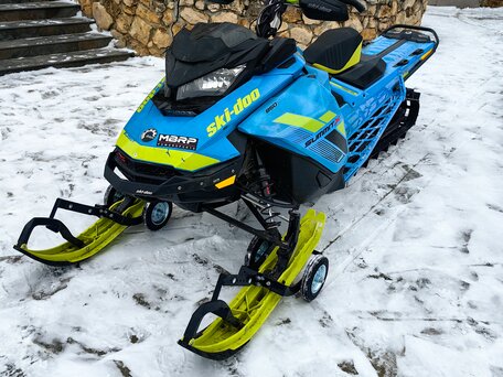 2018 BRP Ski-Doo Summit 850, синий, 1280000 рублей, вид 4