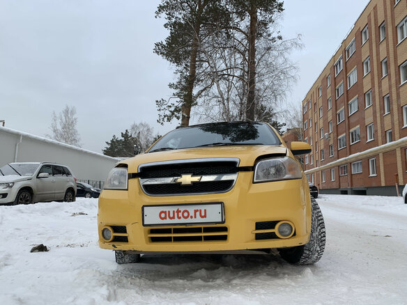 2007 Chevrolet Aveo I Рестайлинг, жёлтый - вид 2