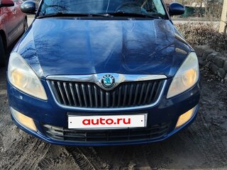 2010 Skoda Fabia II, синий, 550000 рублей, вид 4