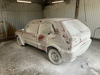 1988 Volkswagen Golf II, красный, 55000 рублей, вид 4