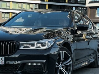 2018 BMW 7 серии 730d xDrive VI (G11/G12), чёрный, 3990000 рублей, вид 1
