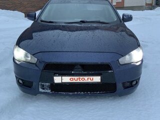 2008 Mitsubishi Lancer X, синий, 785000 рублей, вид 1