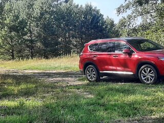 2020 Hyundai Santa Fe IV, красный, 2278720 рублей, вид 2