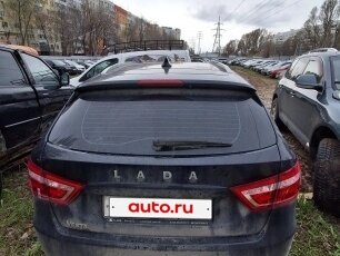 2021 Lada (ВАЗ) Vesta SW I, чёрный, 733300 рублей - вид 5