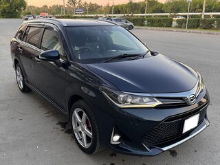 2018 Toyota Corolla Fielder XI (E160, E170) Рестайлинг 2, синий, 1560000 рублей, вид 2