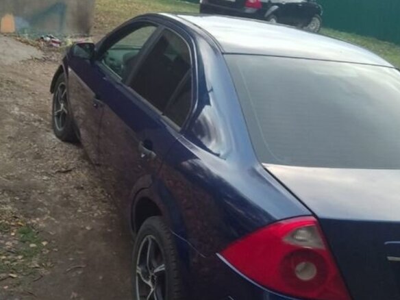2005 Ford Mondeo III Рестайлинг, синий, 250000 рублей - вид 12