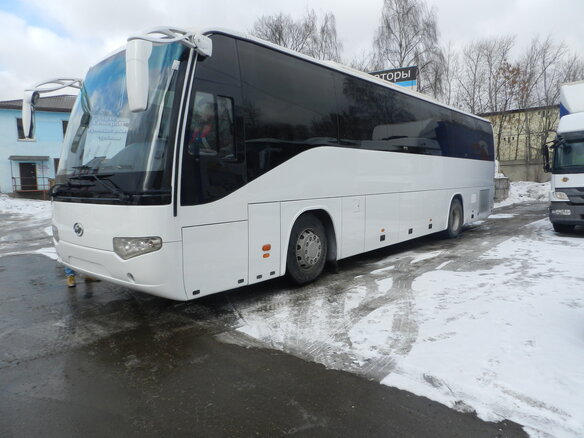 2013 Higer KLQ 6119, белый - вид 1
