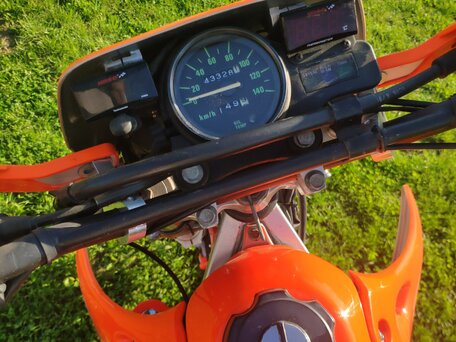 1995 Kawasaki KDX 125, зелёный, 275000 рублей, вид 2