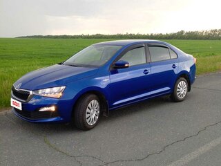 2022 Skoda Rapid II, синий, 2500000 рублей, вид 3