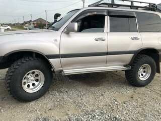 1998 Toyota Land Cruiser 105 100 Series, серебристый, 3550000 рублей, вид 5