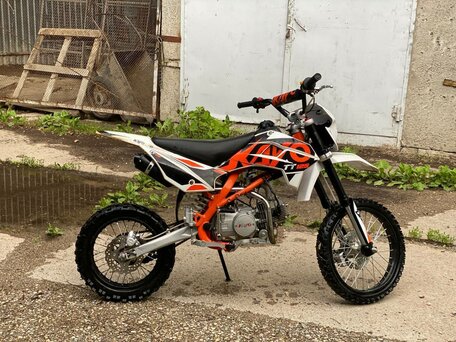 2024 Kayo Basic TT125EM, белый, 65000 рублей, вид 1