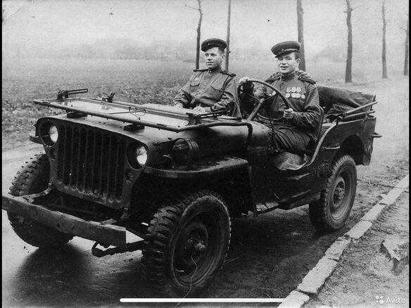 1942 Willys MB, зелёный - вид 26