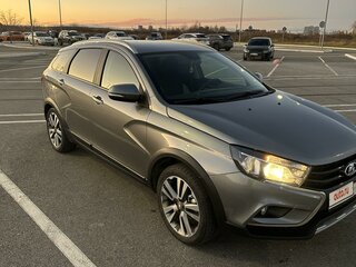 2020 Lada (ВАЗ) Vesta SW Cross I, серый, 1250000 рублей, вид 4