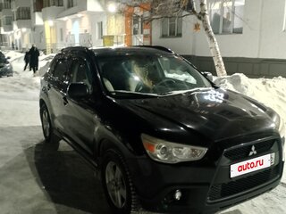 2010 Mitsubishi ASX I, чёрный, 1300000 рублей, вид 3