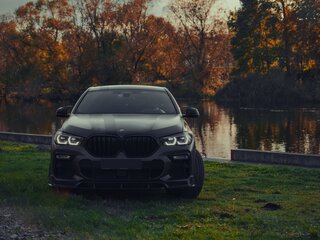 2021 BMW X6 M50d III (G06), зелёный, 7900000 рублей, вид 4