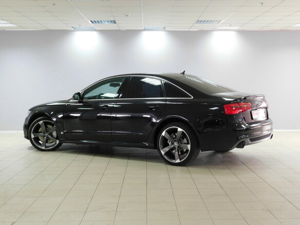 2013 Audi A6 IV (C7), чёрный - вид 2
