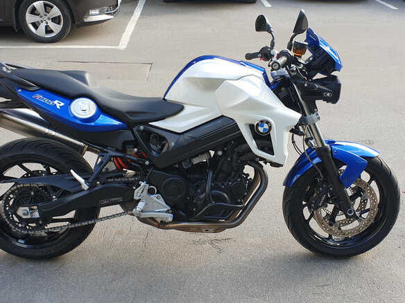2013 BMW F 800 R, синий - вид 2
