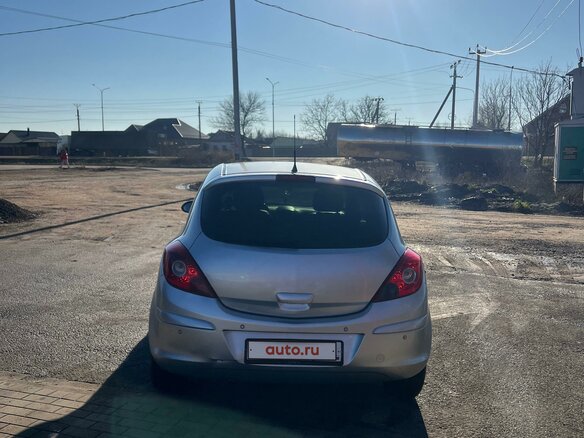 2008 Opel Corsa D, серебристый, 360000 рублей - вид 3