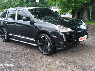 2007 Porsche Cayenne S I Рестайлинг (957), чёрный, 1050000 рублей, вид 2