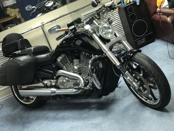 2010 Harley-Davidson V-Rod Muscle, чёрный, 1900000 рублей - вид 19