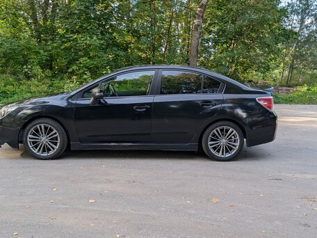 2012 Subaru Impreza IV, чёрный, 870000 рублей, вид 4