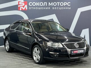 2008 Volkswagen Passat AMT B6, чёрный, 849900 рублей, вид 1