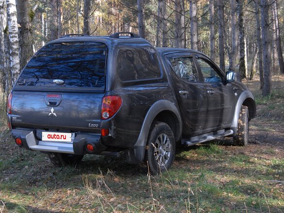 2011 Mitsubishi L200 IV, серый, 1990000 рублей - вид 7