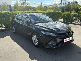 2020 Toyota Camry VIII (XV70), чёрный, 2850000 рублей, вид 3