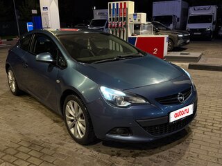 2013 Opel Astra GTC J Рестайлинг, голубой, 734000 рублей, вид 4