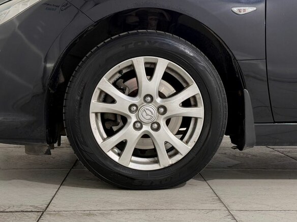 2012 Mazda 6 II (GH) Рестайлинг, чёрный - вид 5