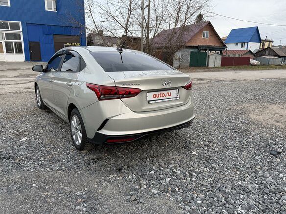 2020 Hyundai Solaris II Рестайлинг, серый, 1700000 рублей - вид 6
