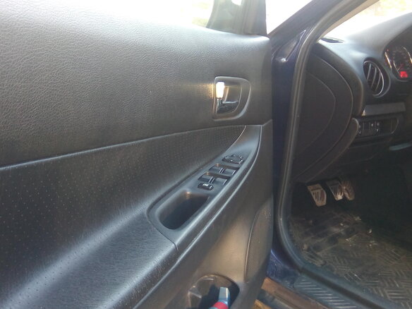 2005 Mazda 6 I (GG) Рестайлинг, синий, 170000 рублей - вид 8