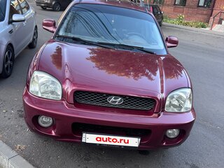 2004 Hyundai Santa Fe I, красный, 990000 рублей, вид 1