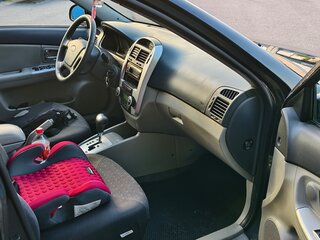 2008 Kia Cerato I Рестайлинг, чёрный, 490000 рублей, вид 5
