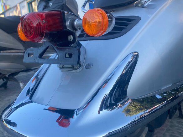 1999 Honda Joker, серебристый, 120000 рублей - вид 3